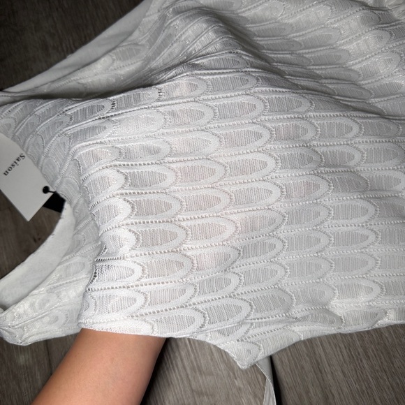 En Saison Denver Mixed Media Midi Dress - Picture 12 of 16